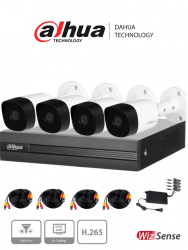 Kit de videovigilancia Dahua Technology DH-KIT/XVR1B04H-I/4-B2A51N-0280B-S2